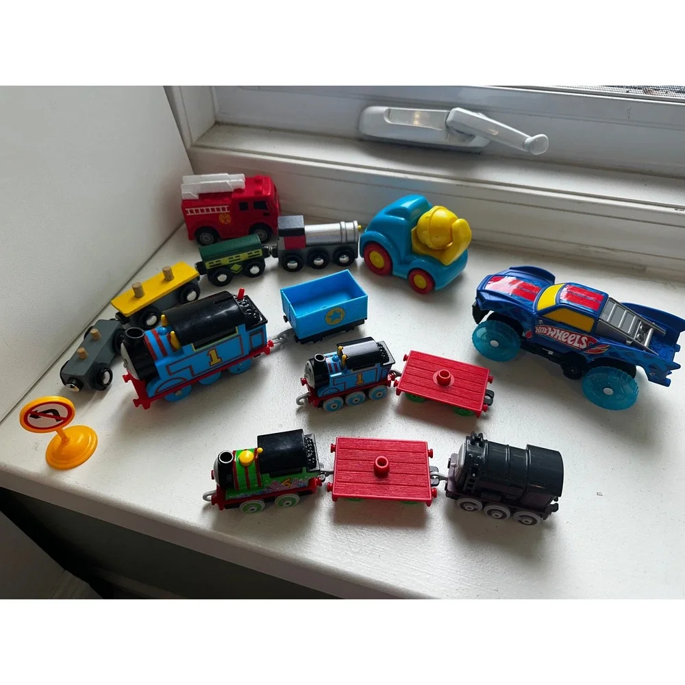 Thomas & Friends Train Lot Percy Diesel Hot Wheels Monster Truck Toy Vehicles